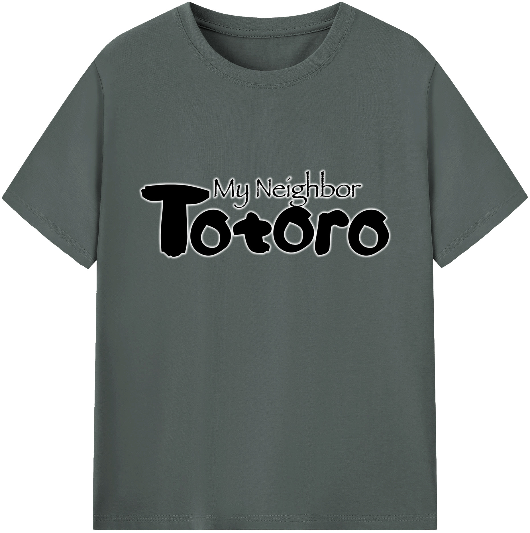 （画像用） となりのトトロ 草壁メイ 草壁サツキ My Neighbor Totoro Satsuki Kusakabe Mei Kusakabe 綿100％ メンズ半袖Tシャツ｜肌触りやわらか＆通気性